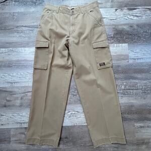 Timberland Cargo Pants 34x32 Khaki Cotton Utility Workwear